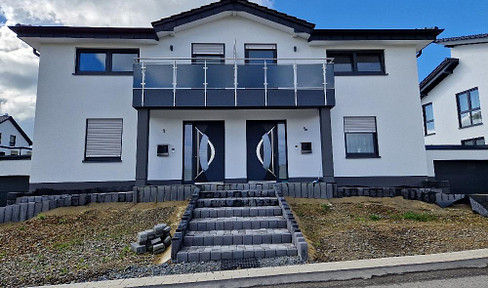 New construction, semi-detached house.