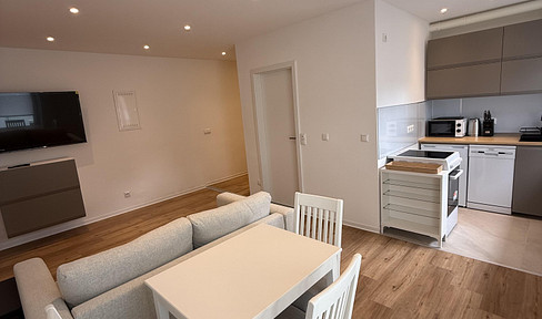 First occupancy after complete renovation - 2-room apartment with kitchen and bathroom.