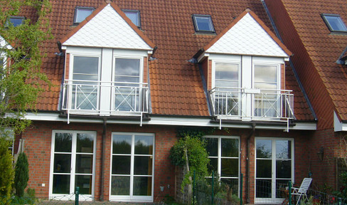 Well-maintained terraced house in Schwerin-Friedrichsthall.