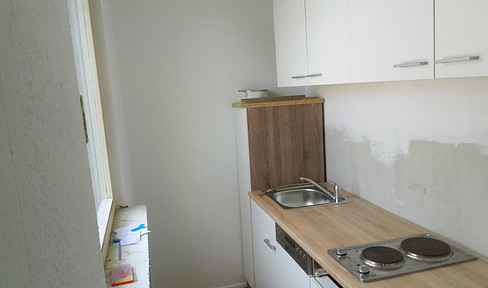 Freshly renovated 1-bedroom apartment.