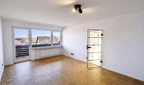 Renovated and modern 2-room apartment near Andechs Monastery and Ammersee lake.