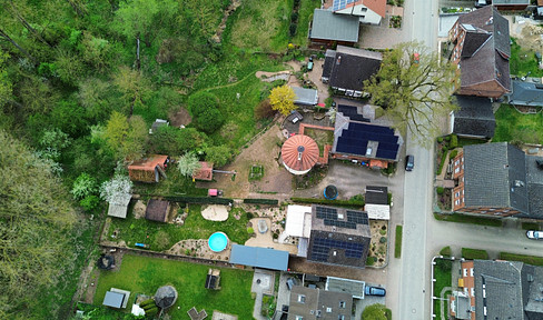 Energy-efficient house.