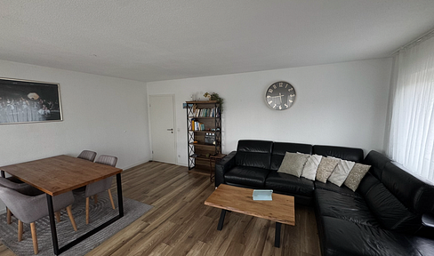 4-room apartment with 2 balconies and a garage.