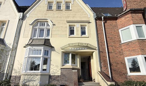 Older terraced house in Neumünster.
