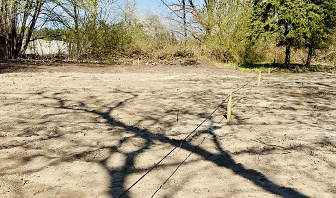 Garden plots available for rent in Zossen – privately owned, starting from 250 square meters, and immediately available.