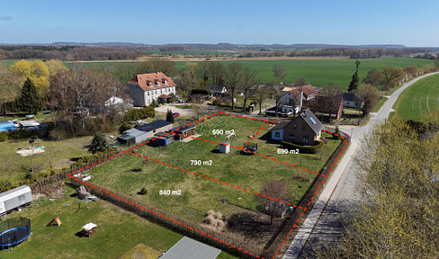 Land and building developer-free: Fully developed building plot in Kartlow – just 10 minutes to Wismar!