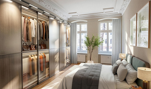 Elegante Altbauwohnung im Waldstraßenviertel - Erstbezug nach Sanierung - Provisionsfrei