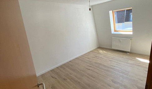 Bright 4-room apartment with two balconies.