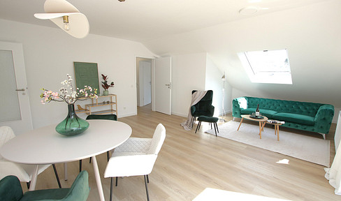 No fees: Renovated 3-room apartment in Marbach, Marburg | Available immediately.