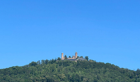 4-room apartment with balcony in Bensheim-Auerbach, near the train station.