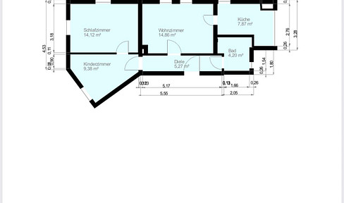 Charmante 55qm Altbauwohnung mit sicherer Redite *Provisionsfrei*