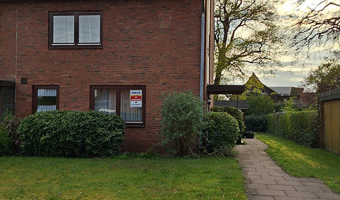 Well-maintained end-of-terrace house.