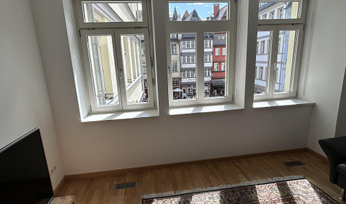 New apartment in Frankfurt's Old Town: Exclusive 123 m² designer apartment with a balcony – Premium location & no commission fees.