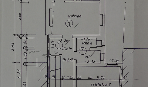 Erdgeschosswohnung mit Garten und Klimaanlage in zentraler Lage von Bocholt