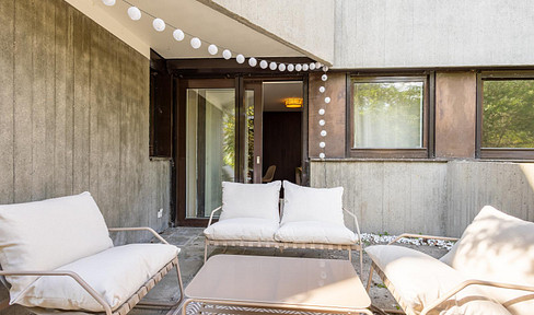 Neu möblierte, ruhige Terrassenwohnung inkl. Schwimmbad im Haus
