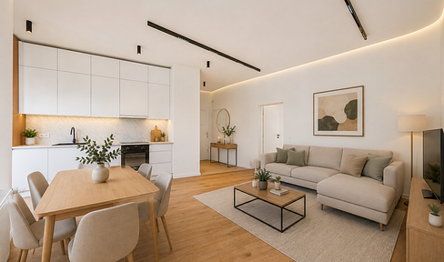Ready to move in, with fitted kitchen. 2-room apartment – no agency fees.