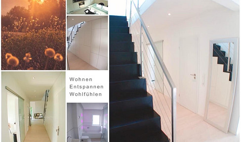 Exclusive DG-MAISONETTE apartment with fitted kitchen and balcony, offering a natural view.
