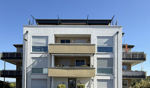 High-quality 3-room apartment for sale in Bonn-Röttgen — New construction in 2015, energy efficiency rating A, 2 balconies.