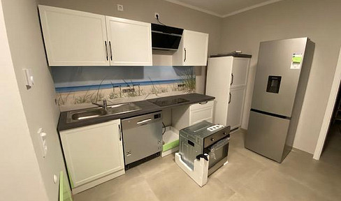 Möblierte Etagewohnung mit Balkon