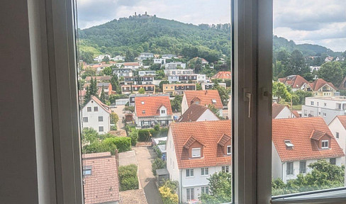 3-room apartment for rent in Bensheim (approximately 74 square meters).