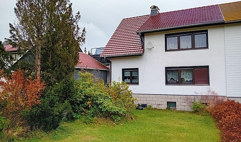Unique semi-detached house in the Zittau Mountains.