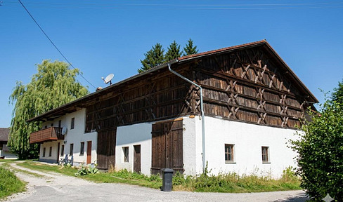 Cozy, historic farmhouse in a village setting.