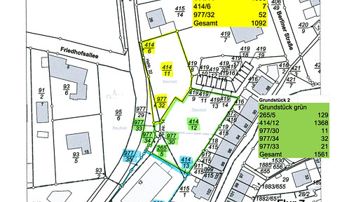 Attractive building plot with potential for a 10-unit apartment building.