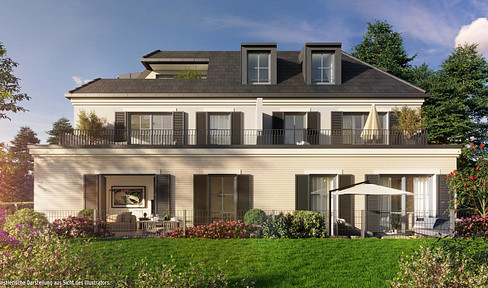 *KURZFRISTIG BEZUGSFERTIG* ELEGANTE MAISONETTE-STADTWOHNUNG MIT 6 RÄUMEN, 2 BÄDERN & GARTENTERRASSE