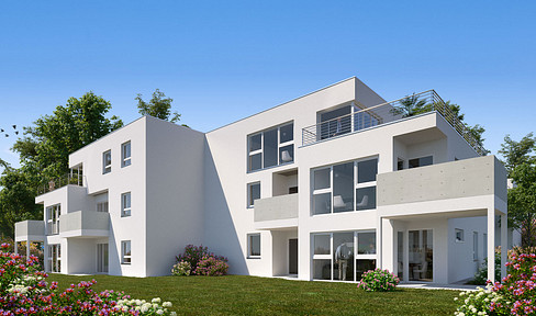 Moderne 2-Zimmer-DG-Wohnung mit Dachterrasse