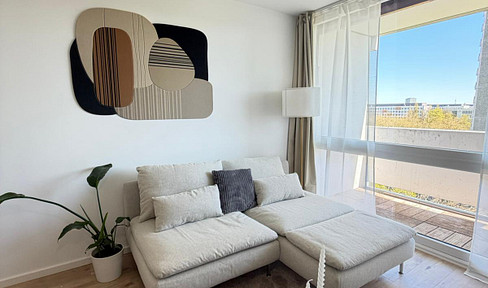 Newly renovated, furnished 1-bedroom apartment.