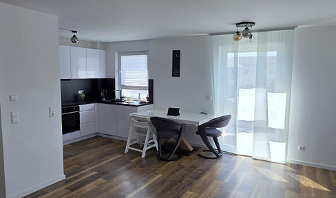 Modern 3-room apartment with balcony/cellar/parking space.