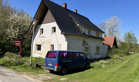 Keine Provision - Einfamilienhaus mit Anbau und 2833m2 großem Grundstück im Grünen gelegen