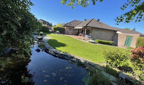 Bungalow in excellent condition, located on a beautiful plot of land in Materborn.