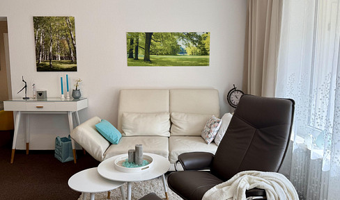 Apartment with 1.5 rooms, located near Lotzbeckpark and the lake, in Lindau Aeschach.