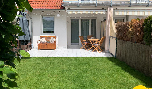 Moderne 3-Zimmer Erdgeschosswohnung mit Garten