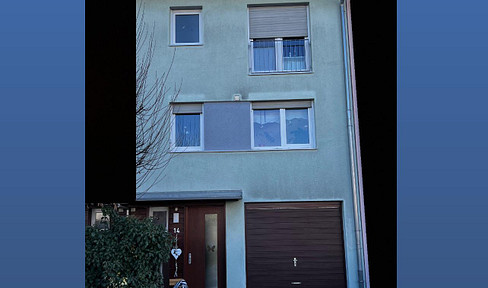 Terraced house in Stuttgart-Vaihingen.