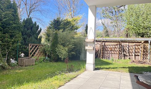 Brand new, high-quality, and move-in ready apartment building, featuring a beautiful garden.