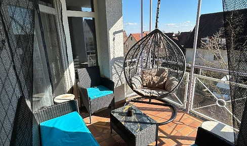Beautiful 5-room attic apartment – a spacious haven for families.