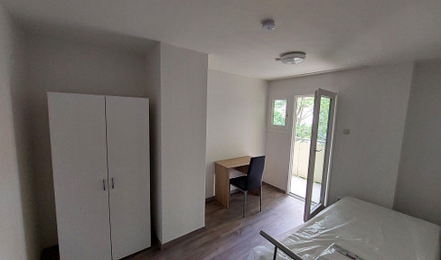 Furnished room in a shared apartment with a balcony, located in Heilbronn.