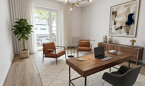 Office or practice spaces in Wilmersdorf, suitable for partial commercial use (up to 49%). Available for the first time after a complete renovation.