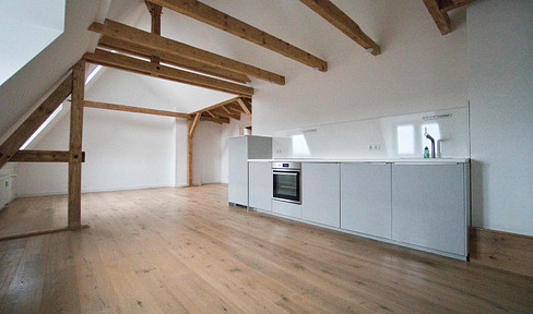 High up, with many options.