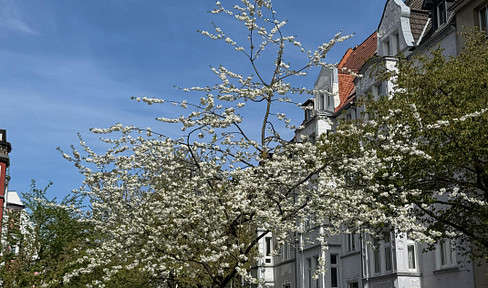 Exclusive renovated apartment with a mezzanine level and rooftop terrace.