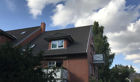 Modern 3-room apartment in Eckernförde, Borby, with balcony and carport.