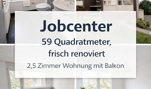 Jobcenter – جوب سنتر – Джобцентер – deine neue Wohnung ist fertig!
