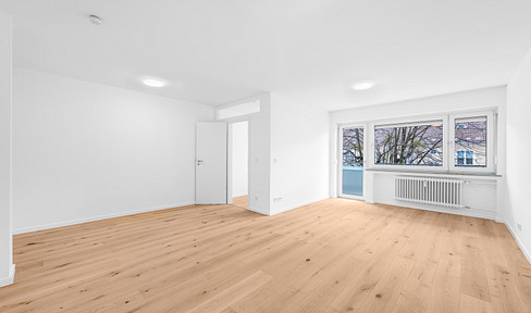 Provisionsfrei von privat - kernsanierte 3-Zimmer-Wohnung m. Balkon, ruhige Lage München Laim