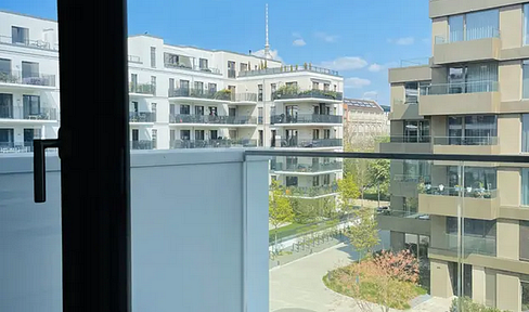 Möblierte 2-Zimmer-Wohnung mit Fernsehturm-Blick im Quartier Luisenpark – Berlin-Mitte