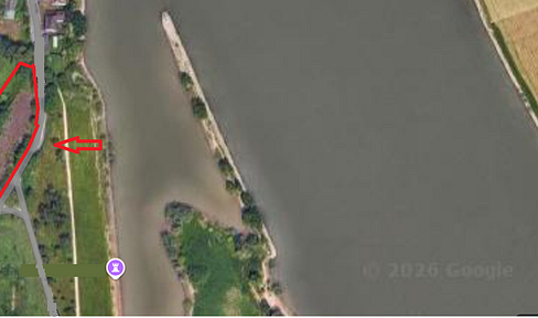 TRAUMHAFTE- LAGE im * AUSSENBEREICH * am RHEIN-UFER f.PRIVAT