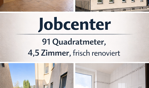 Jobcenter – جوب سنتر – Джобцентер – deine neue Wohnung ist fertig!