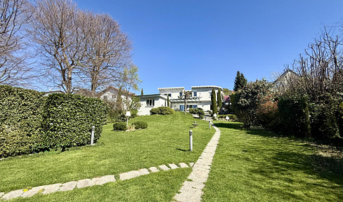 Dreamlike villa with panoramic views.