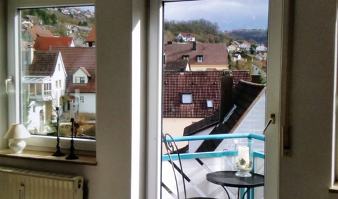 WEIßBACH-Künzelsau- Privatverkauf- mit Blick aufs  Kochertal